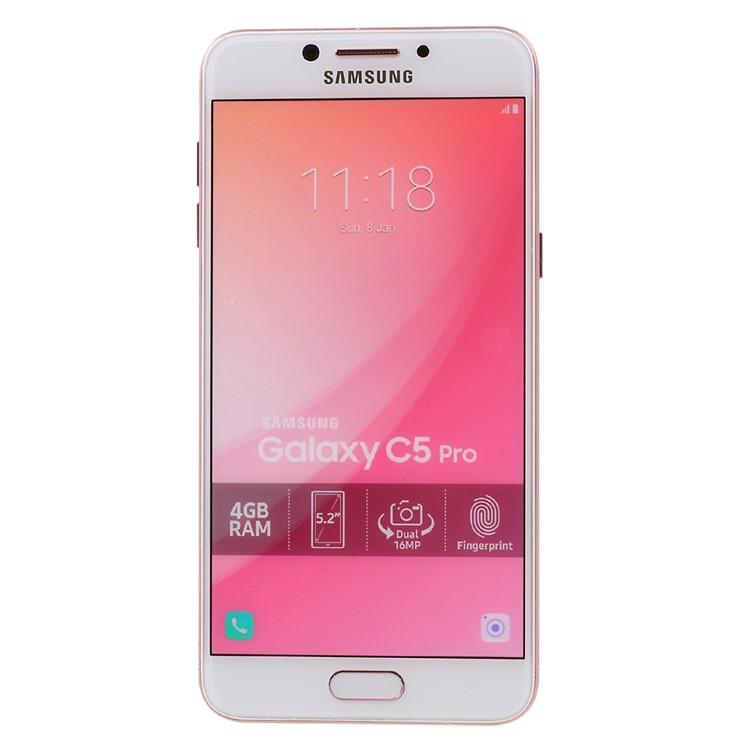 Non-working Dummy Phone Display Model for Samsung Galaxy C5 Pro - Rose Gold-2