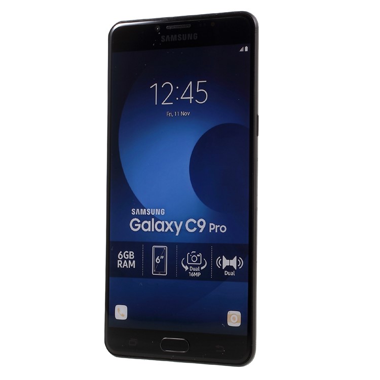 Non-real Replica Dummy Phone Model for Samsung Galaxy C9 Pro - Black-1