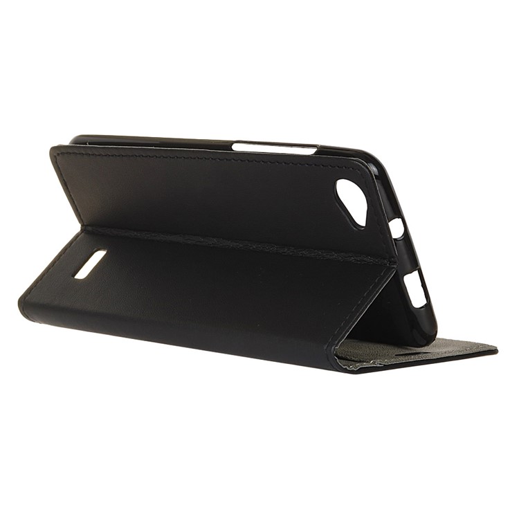 Magnetic PU Leather Stand Wallet Casing for Acer Liquid Z6E - Black-5
