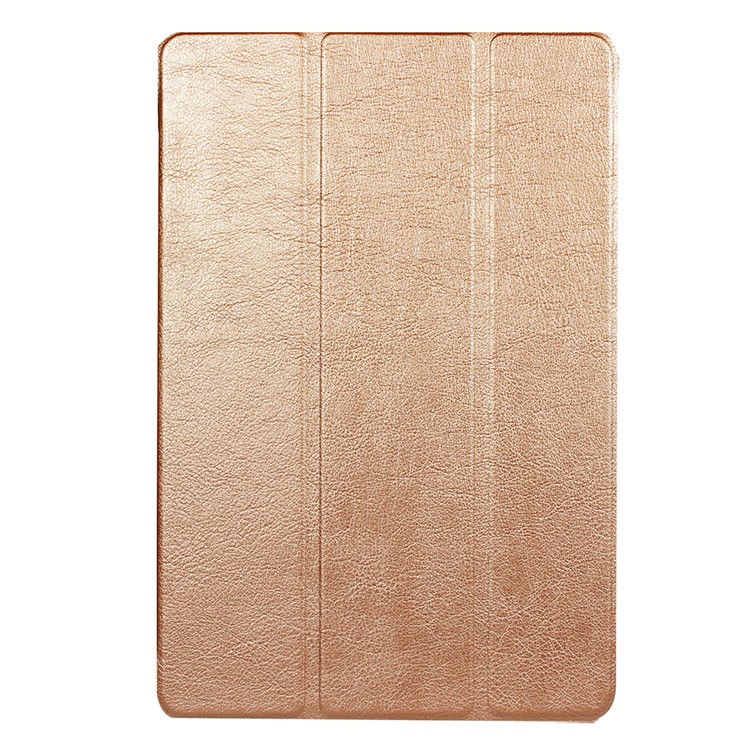 For Acer Iconia One 10 B3-A40 Tri-fold Leather Stand Case - Gold-2