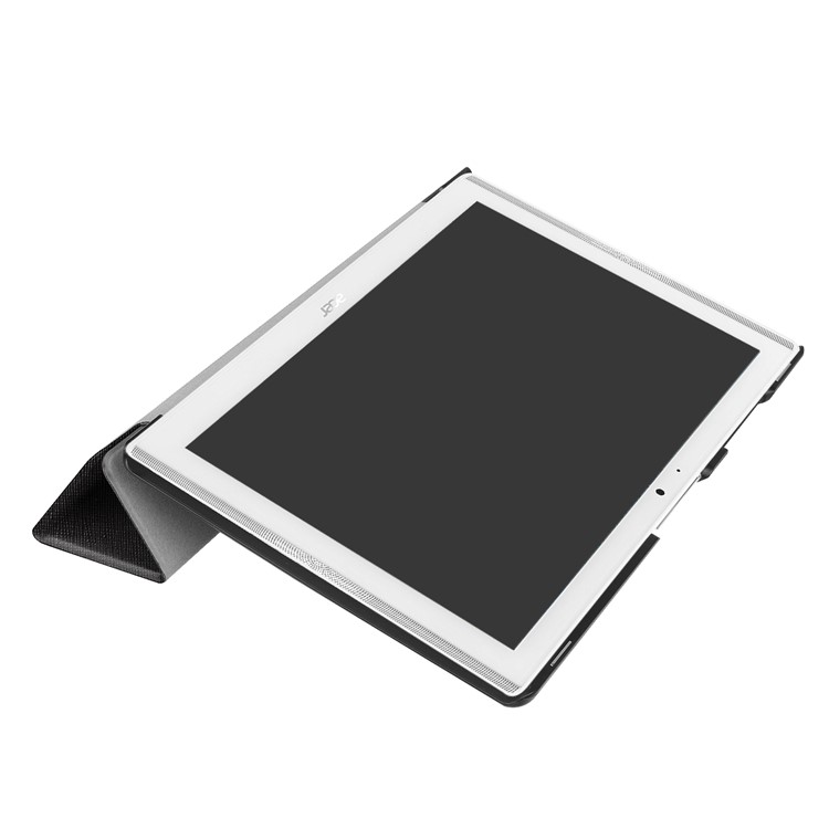 Tri-fold Stand Leather Patterned Cover for Acer Iconia One 10 B3-A40 - Do Not Touch My Pad-6