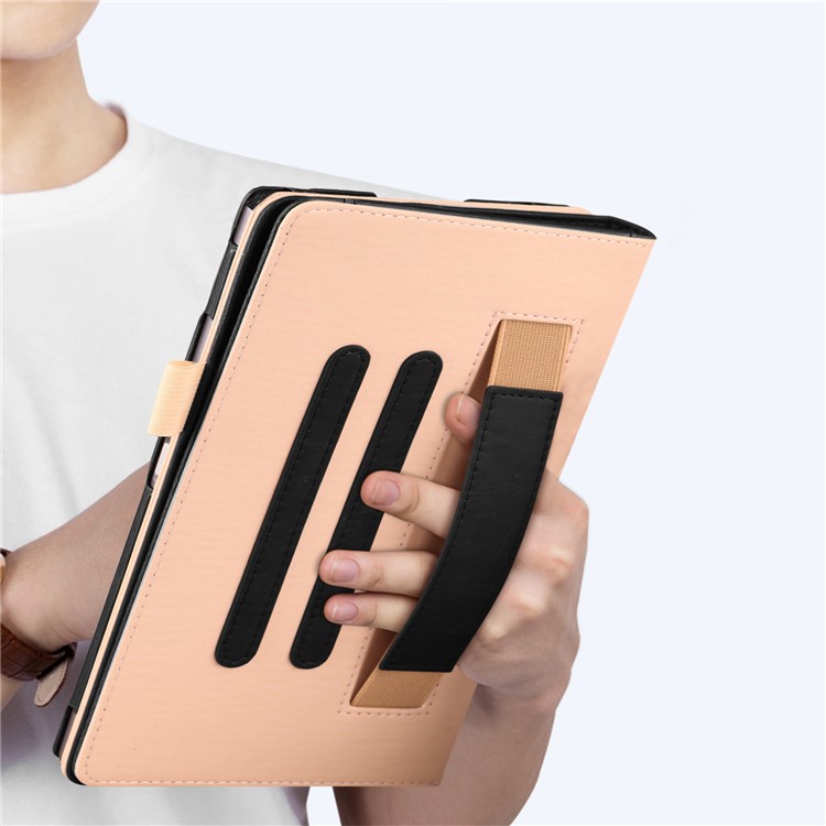 Folio PU Leather Smart Stand Case for Amazon All-New Fire 7 (2017) / Fire 7 (2015) - Black-7