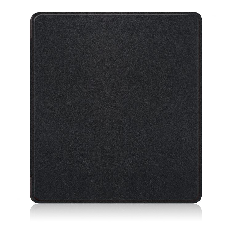 Folio Smart Leather Case for Amazon Kindle Oasis 7-inch (2017) - Black-2