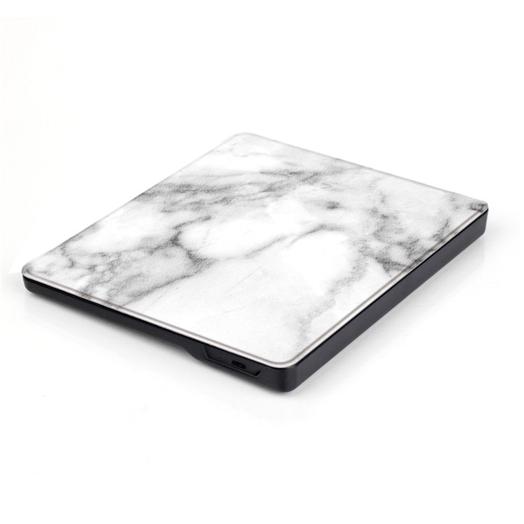 Patterned Leather Flip Case for All-New Amazon Kindle Oasis 7 (2017) - Marble Pattern-5