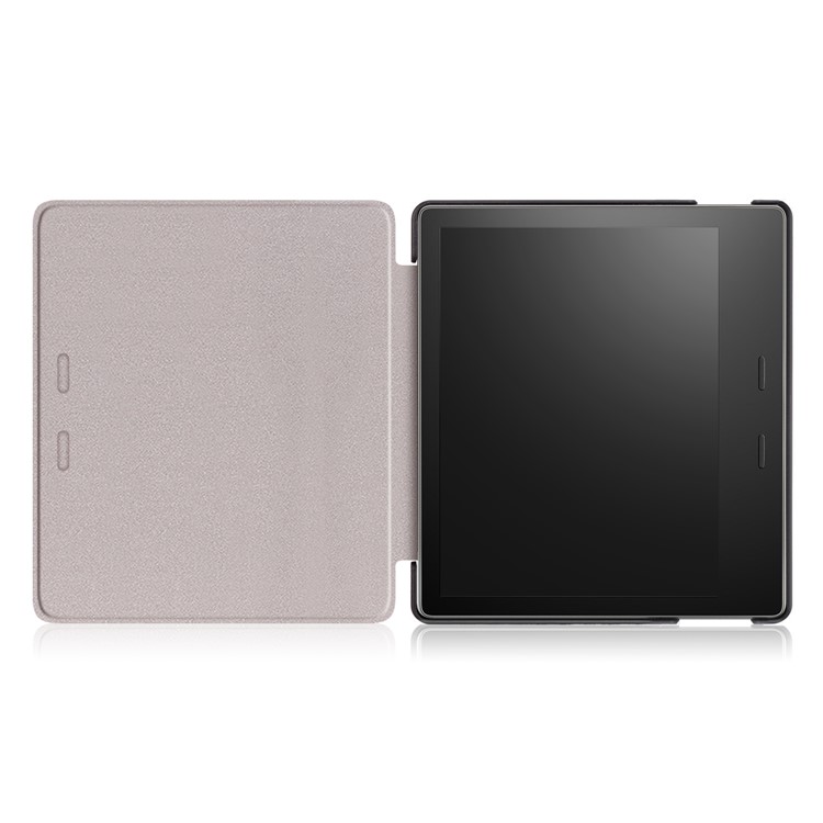 Patterned Leather Flip Case for All-New Amazon Kindle Oasis 7 (2017) - Marble Pattern-7