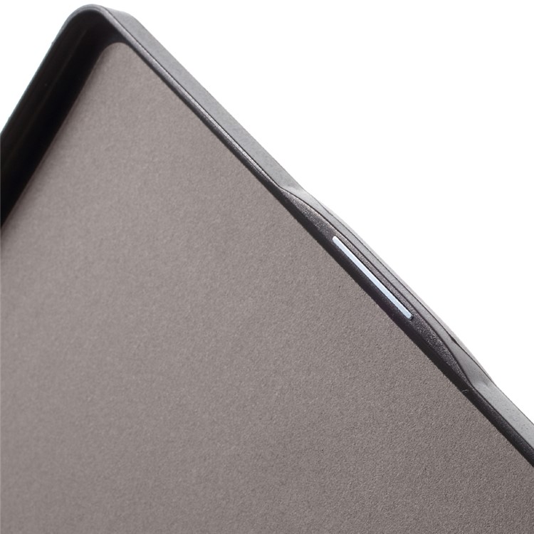Litchi Leather Smart Case for Amazon Kindle Paperwhite 3/2/1 - Black-8
