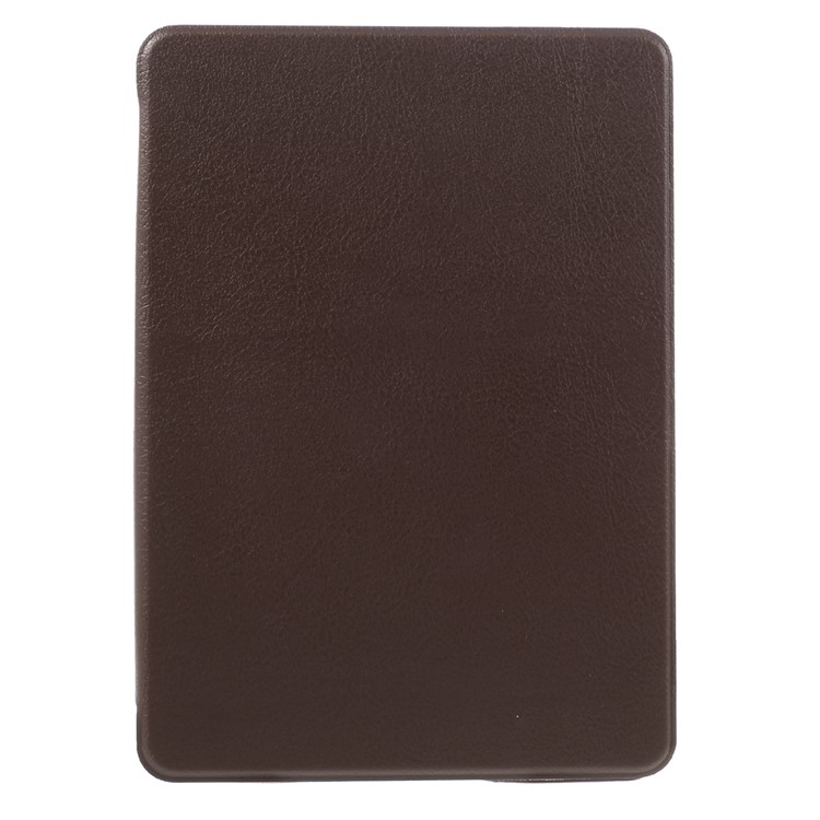 Litchi Leather Smart Case for Amazon Kindle Paperwhite 3/2/1 - Coffee-1