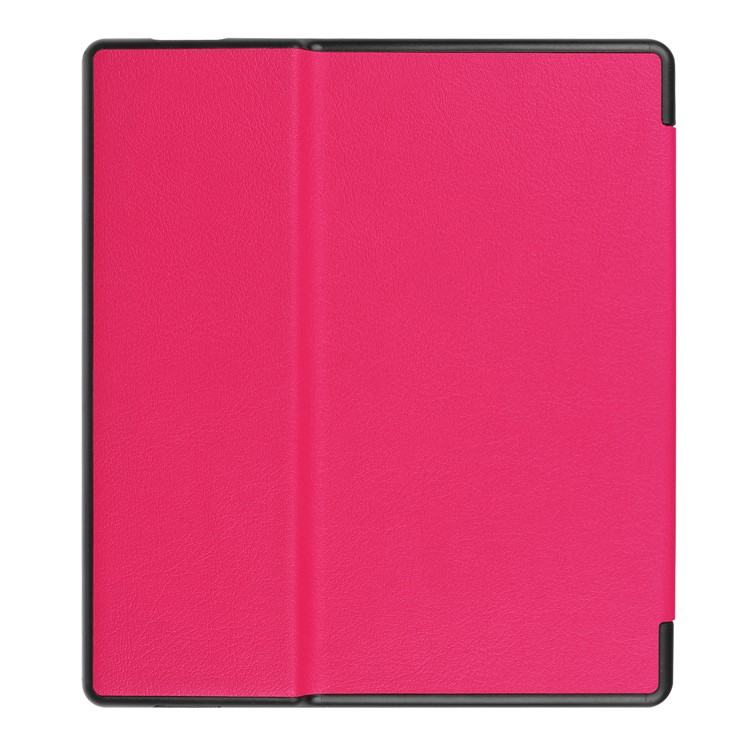 Folio Leather Casing for Amazon Kindle Oasis 7-inch (2017) - Rose-3