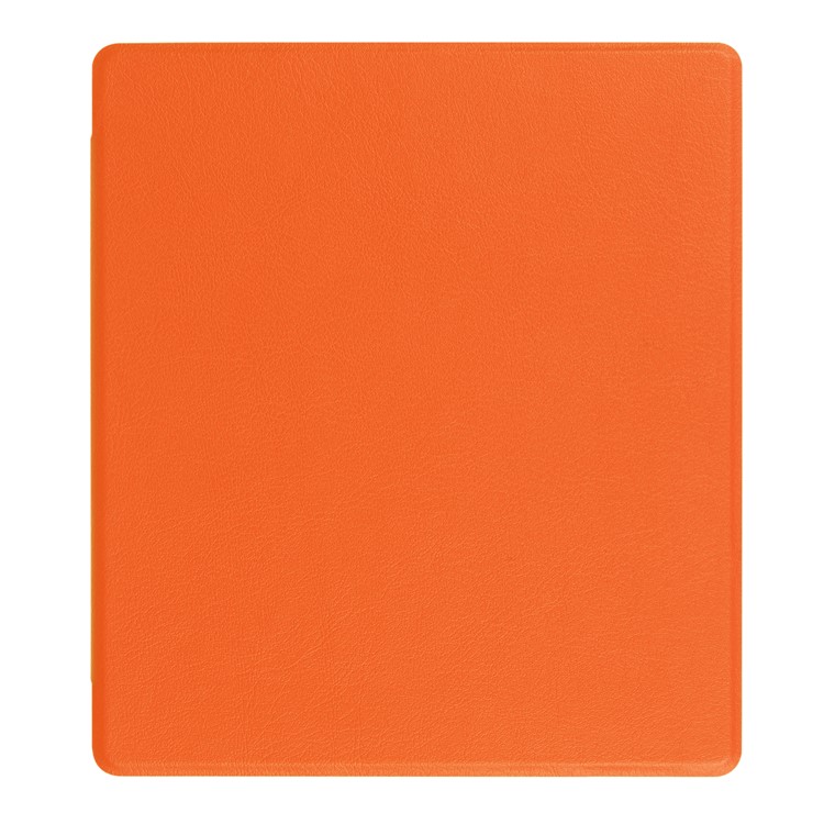 Folio Leather Casing Cover for Amazon Kindle Oasis 7-inch (2017) - Orange-2
