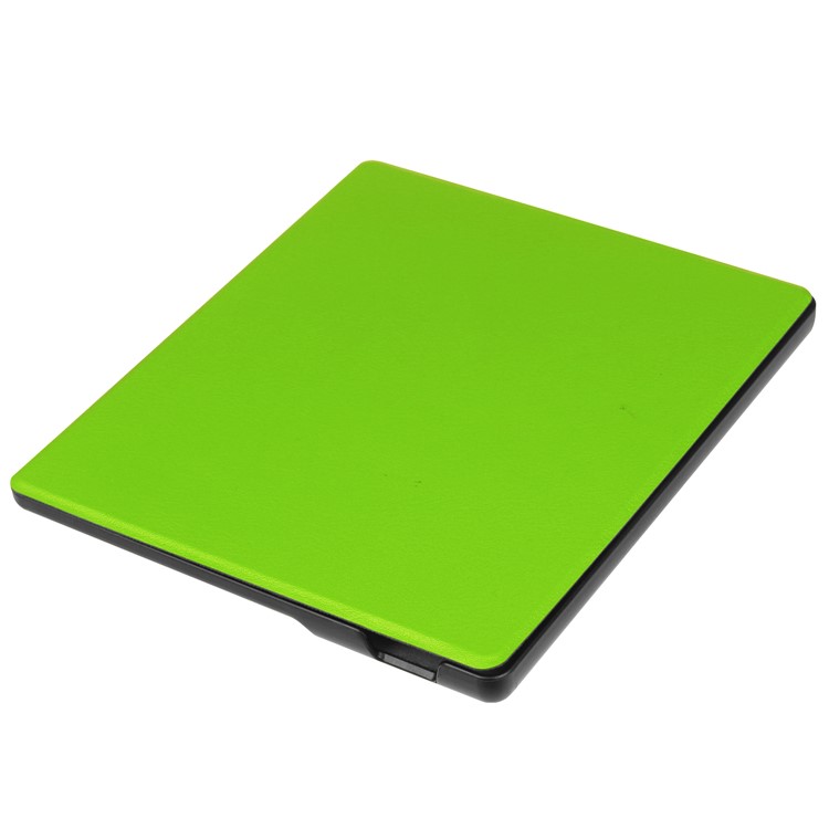 Folio Leather Accessory Case for Amazon Kindle Oasis 7-inch (2017) - Green-4