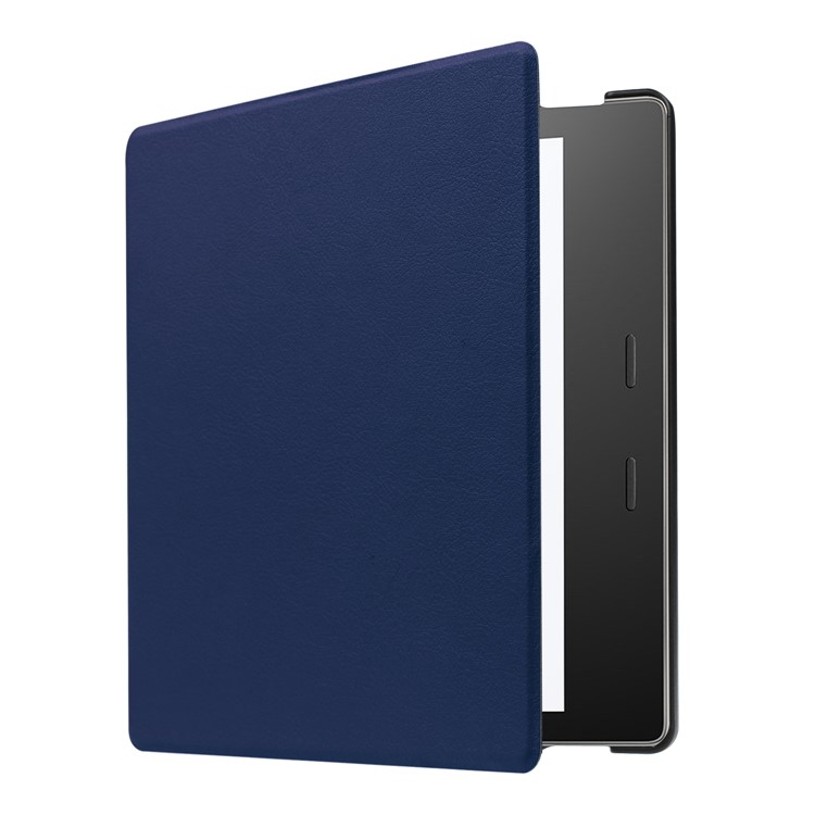Folio Leather Shell for Amazon Kindle Oasis 7-inch (2017) - Dark Blue-5