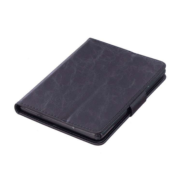 Imprint Panda Wallet Leather Stand Tablet Cover for Amazon Kindle (2016) - Black-8