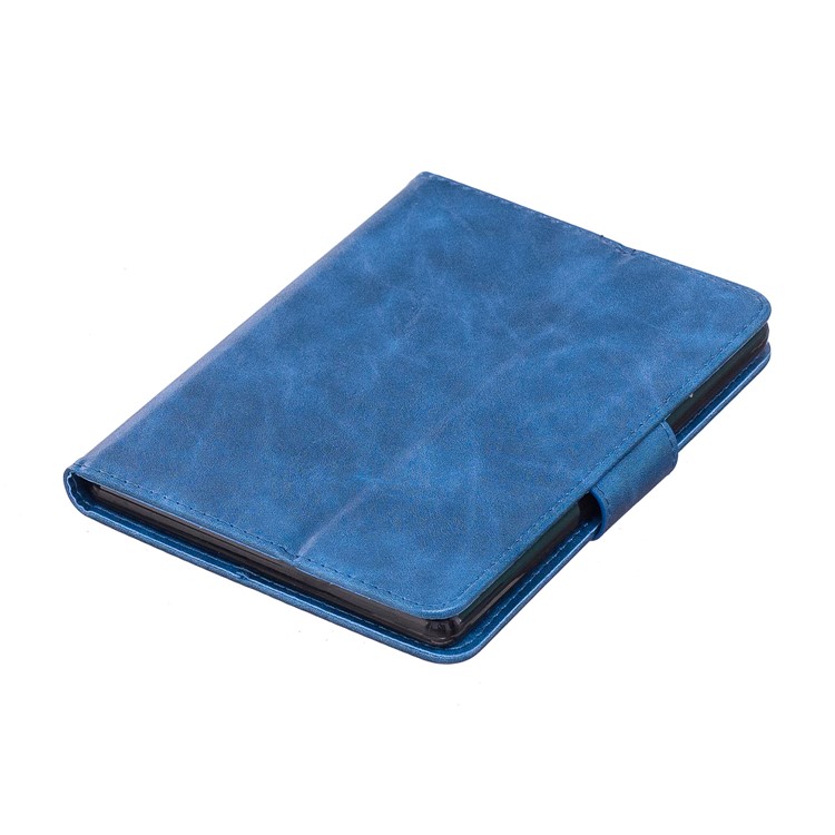 Imprint Panda Wallet Leather Stand Tablet Protective Cover for Amazon Kindle (2016) - Blue-8