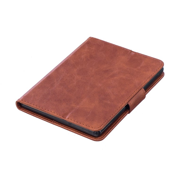 Imprint Panda Wallet Leather Stand Tablet Protective Casing for Amazon Kindle (2016) - Coffee-8