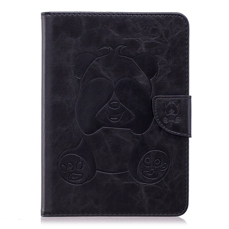 Imprint Panda Wallet Leather Stand Case Accessory for Amazon Kindle Paperwhite 1 2 3 - Black-2