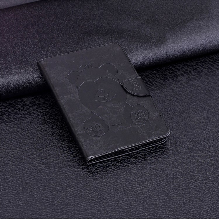Imprint Panda Wallet Leather Stand Case Accessory for Amazon Kindle Paperwhite 1 2 3 - Black-4