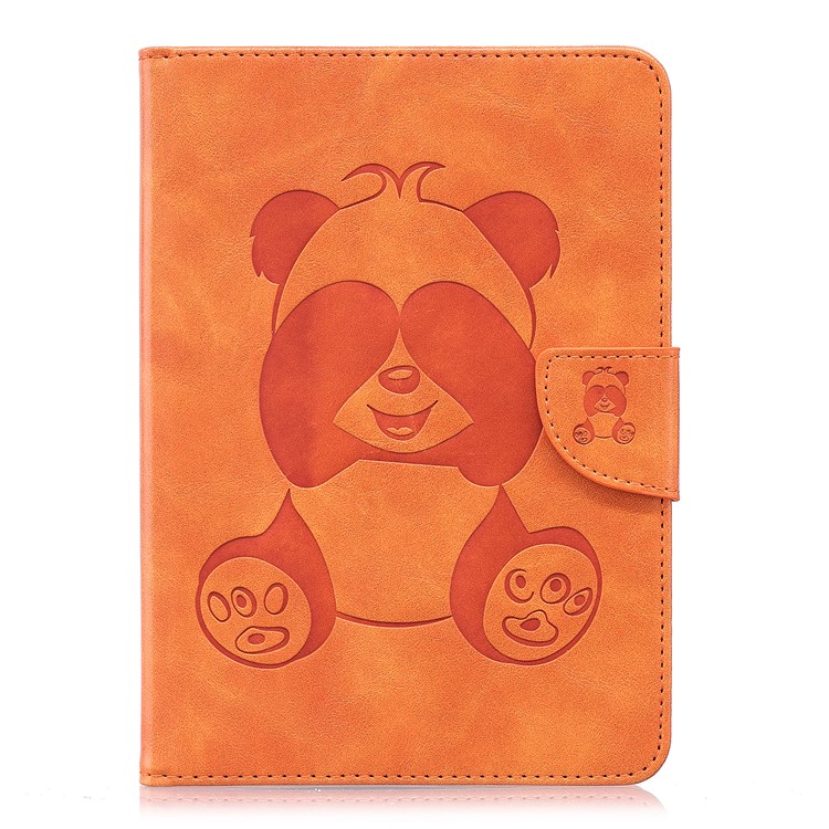 Impressum Panda Brieftasche Lederständer Tablet Case Mit Kartensteckplätzen Für Amazon Kindle Paperwhite 1 2 3 - Orange-2
