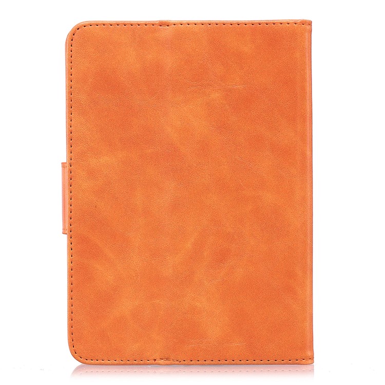 Impressum Panda Brieftasche Lederständer Tablet Case Mit Kartensteckplätzen Für Amazon Kindle Paperwhite 1 2 3 - Orange-3