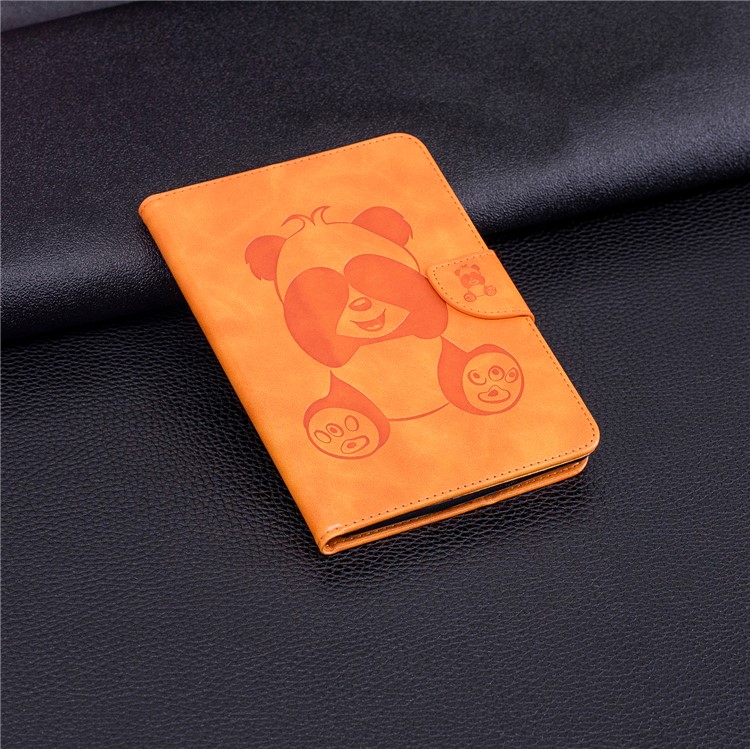 Impressum Panda Brieftasche Lederständer Tablet Case Mit Kartensteckplätzen Für Amazon Kindle Paperwhite 1 2 3 - Orange-4