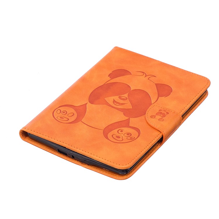 Impressum Panda Brieftasche Lederständer Tablet Case Mit Kartensteckplätzen Für Amazon Kindle Paperwhite 1 2 3 - Orange-7