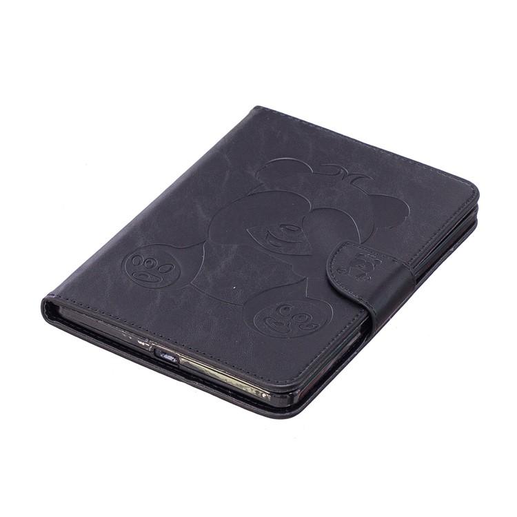 Imprint Panda Wallet Leather Stand Tablet Cover for Amazon Kindle Voyage - Black-7