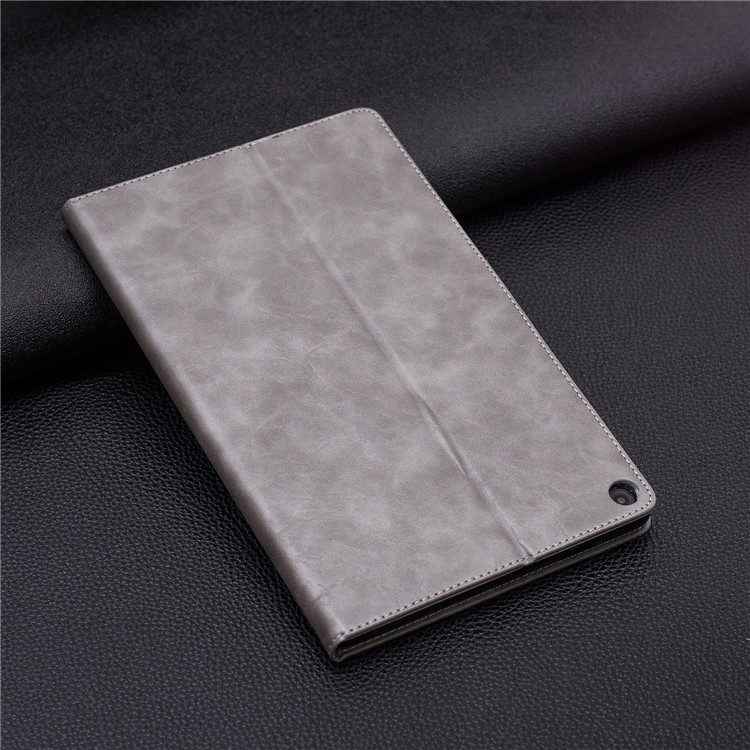 Imprint Panda Wallet Stand Leather Case for Amazon Fire HD 10 2017 / 2016 - Grey-5