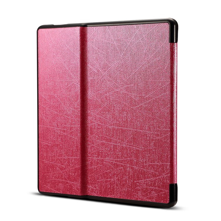 Oracle Texture Leather Flip Cover for Amazon All-New Kindle Oasis 7-inch (2017) - Rose-2