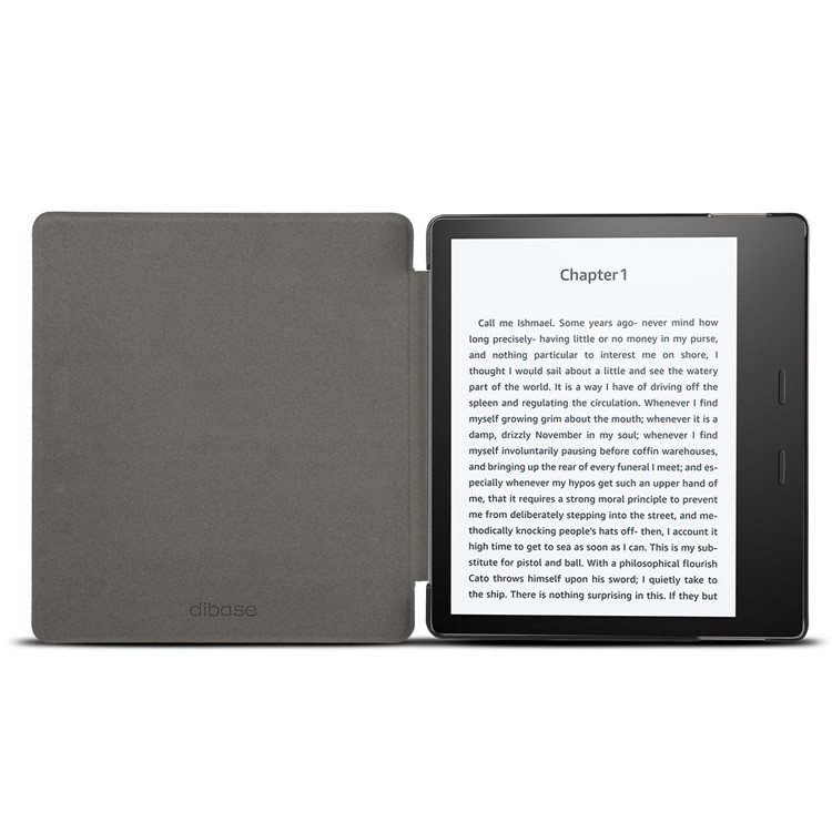 Patterned Leather Folio Smart Case for Amazon Kindle Oasis 7-inch (2017) - Elk and Flower-3