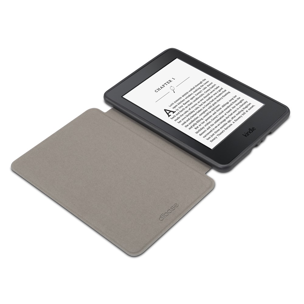 Gemusterte PU-Leder-Smart-Schutzhülle Für Amazon Kindle Paperwhite 4 (2018) - Bunter Baum-4