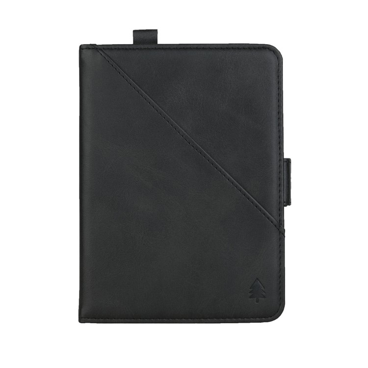 PU Leather with Stand Flip Case for Amazon All-New Kindle (2019) - Black-2