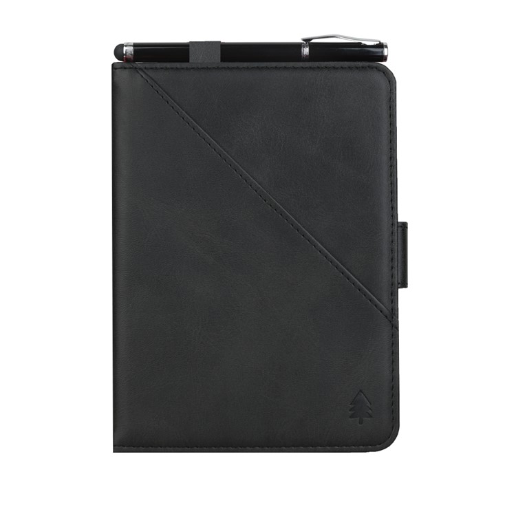 PU Leather with Stand Flip Case for Amazon All-New Kindle (2019) - Black-3