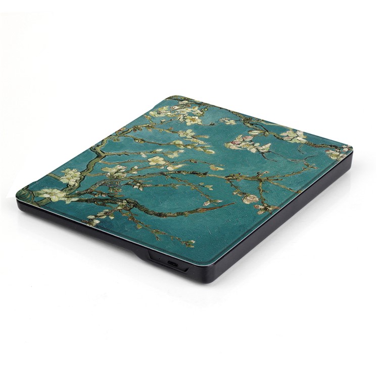 Support Pour Étui En Cuir Pour Tablette Amazon Kindle Oasis - Hiver Doux-5