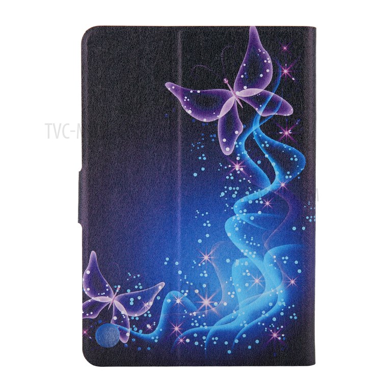 Couverture Tablette Support De Fente Pour Carte D'impression De Modèle En Cuir Pour HD Feu Amazon 8 / Feu HD 8 Plus - Papillon Magique-4