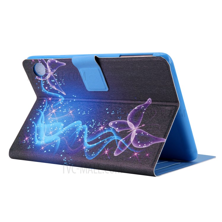 Couverture Tablette Support De Fente Pour Carte D'impression De Modèle En Cuir Pour HD Feu Amazon 8 / Feu HD 8 Plus - Papillon Magique-5