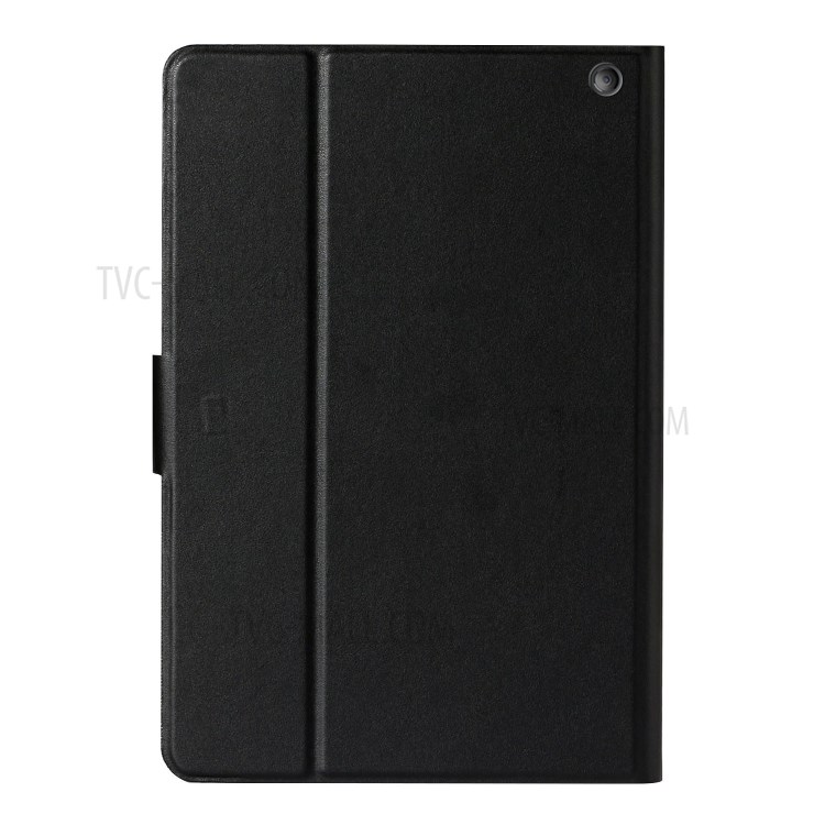 PU Leather Tablet Cover Case with Card Holder for Kindle Fire HD 8 2020/HD 8 Plus 2020 - Black-2