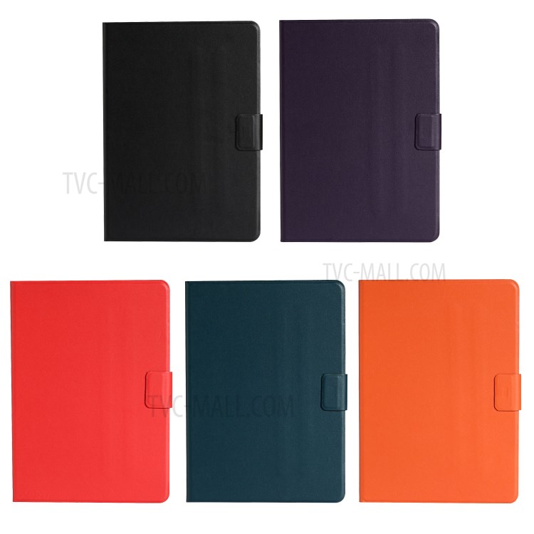 PU Leather Tablet Cover Case with Card Holder for Kindle Fire HD 8 2020/HD 8 Plus 2020 - Black-9