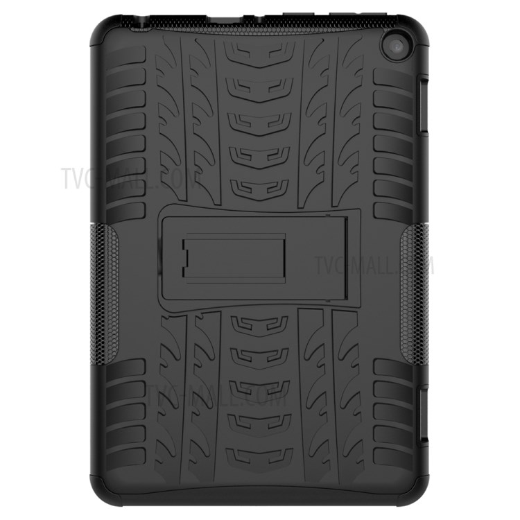 Cool Tyre PC + TPU Protective Cover with Kickstand for Amazon Fire HD 8 (2020) - Black-2