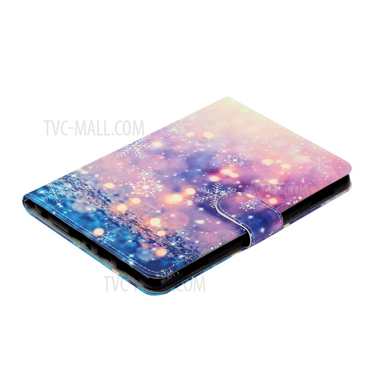 Pattern Printing Wallet Stand Leather Tablet Shell for Amazon Fire HD 8 (2020) - Glittery Elements-4