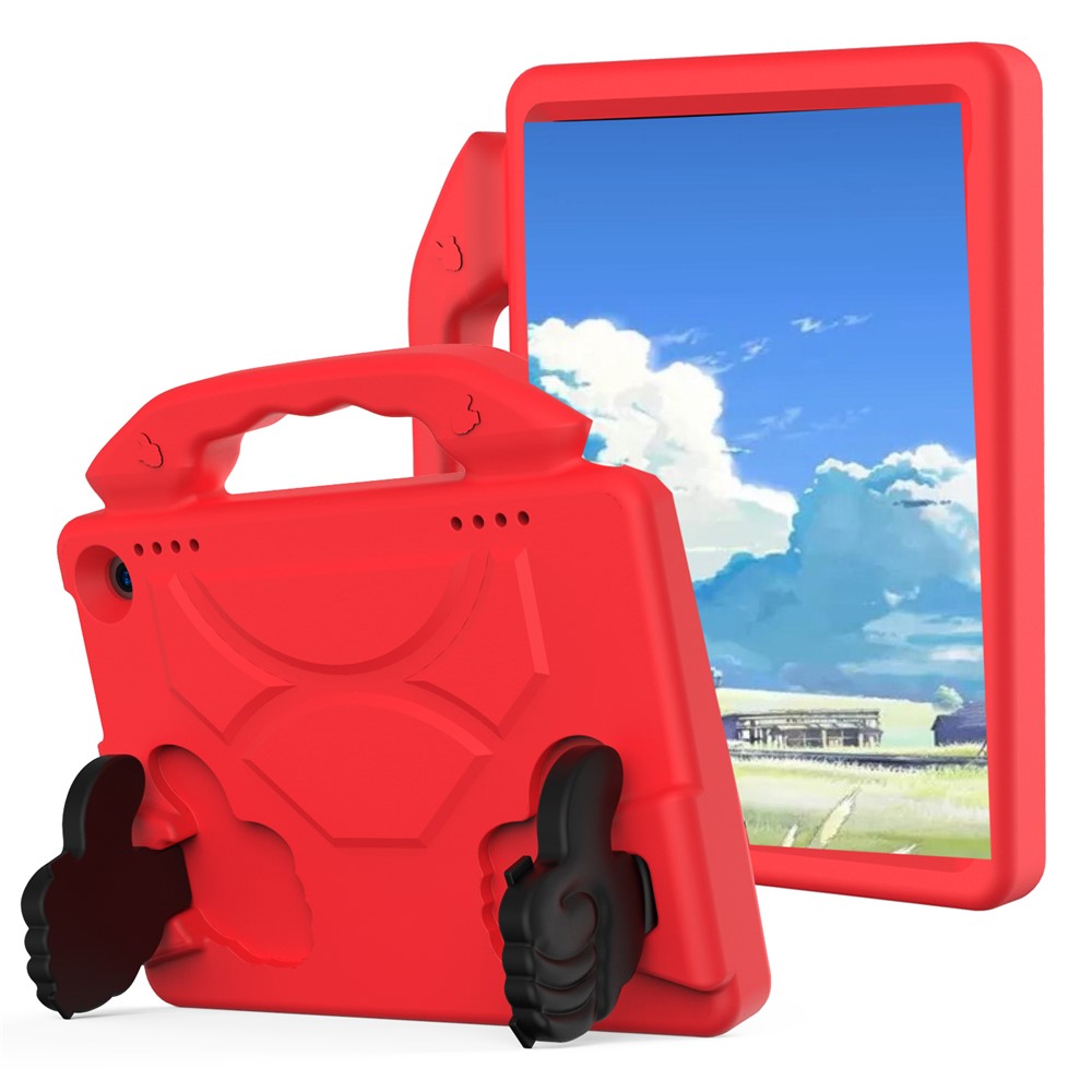 Thumb Kickstand EVA Case for Amazon Fire HD 8 (2020) - Red-1