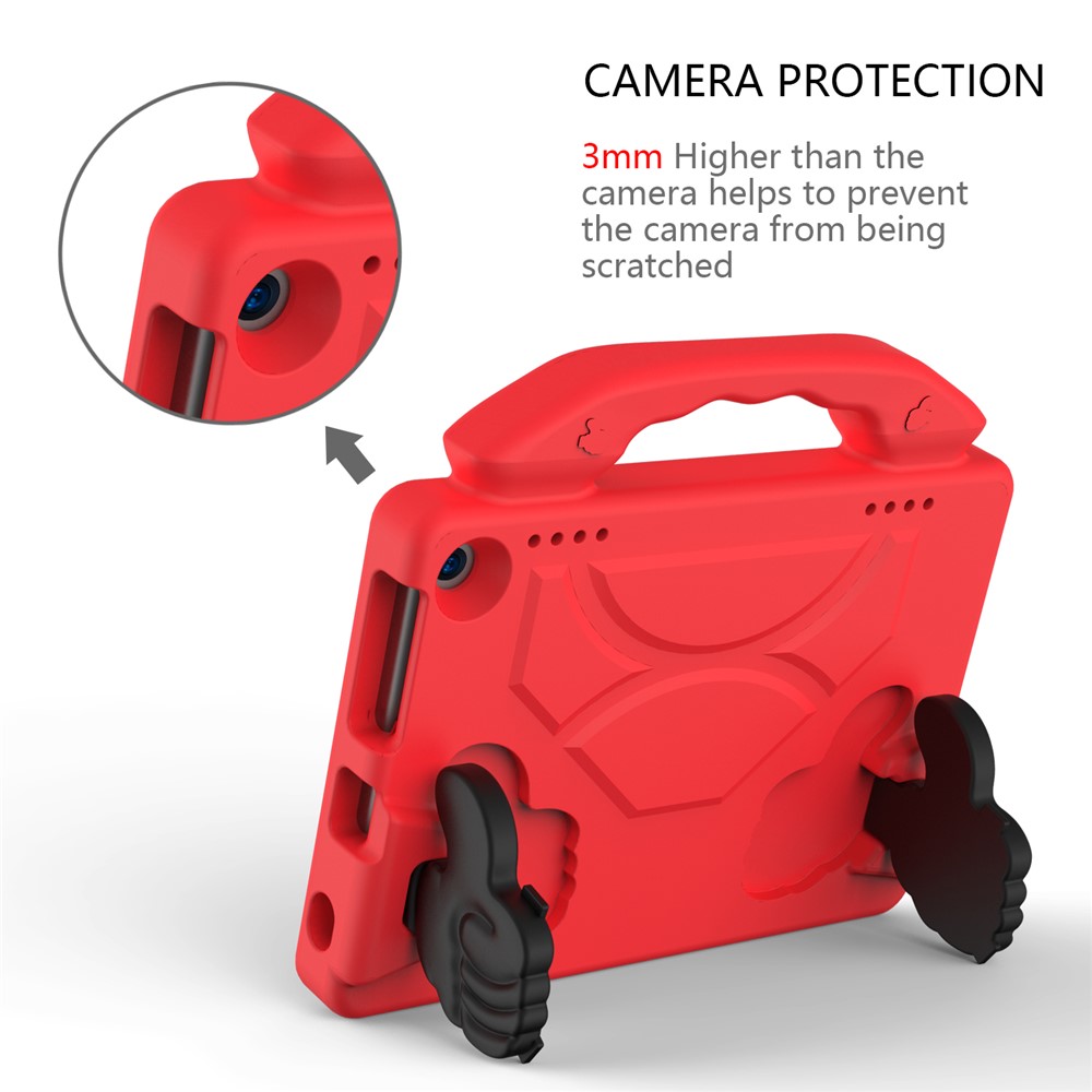 Thumb Kickstand EVA Case for Amazon Fire HD 8 (2020) - Red-5