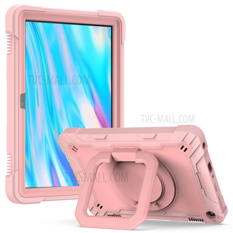 Wholesale Shoulder Strap Design PC and Silicone Tablet Case with