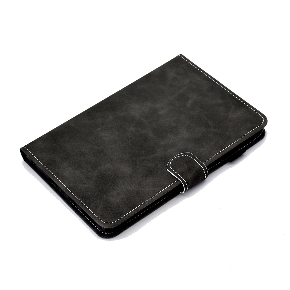 Microfiber Leather Stand Case with Card Slots for Amazon Fire HD 10 (2021) - Black-9