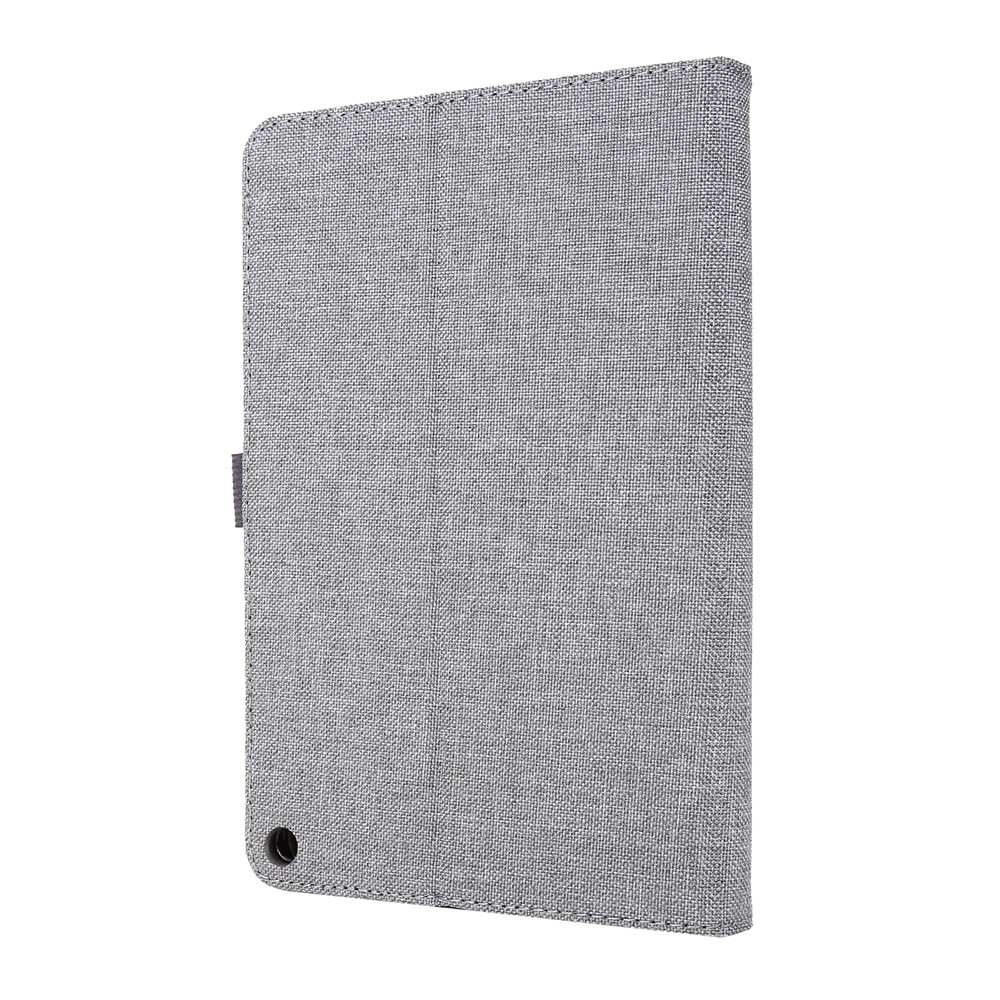 Cloth Texture Card Slots Stand Design Leather Tablet Case for Amazon Fire HD 10 (2021) / Fire HD 10 Plus (2021) - Grey-3