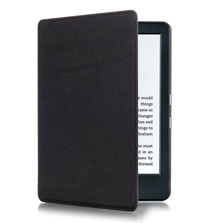 Smart Leather Case for Amazon Kindle (2016) - Black-4