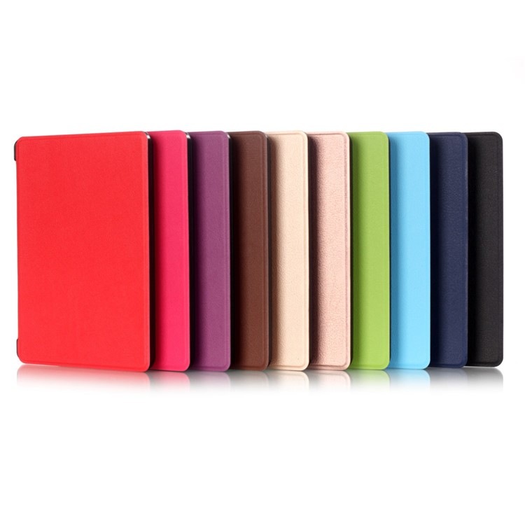 Smart Leather Case for Amazon Kindle (2016) - Black-8