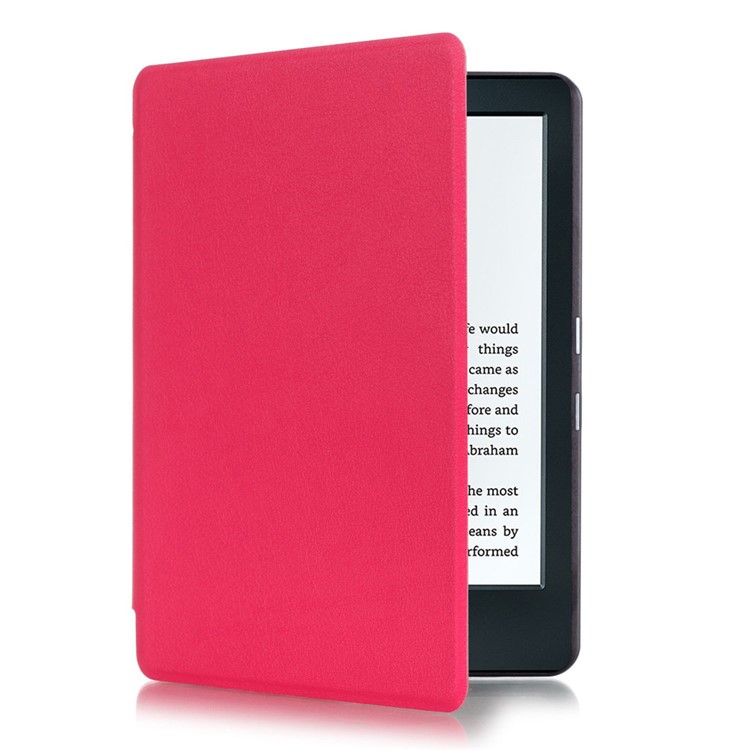 Smart Leather Case Cover for Amazon Kindle (2016) - Rose-4