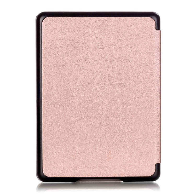 Smart Leather Cover Case for Amazon Kindle (2016) - Rose Gold-3