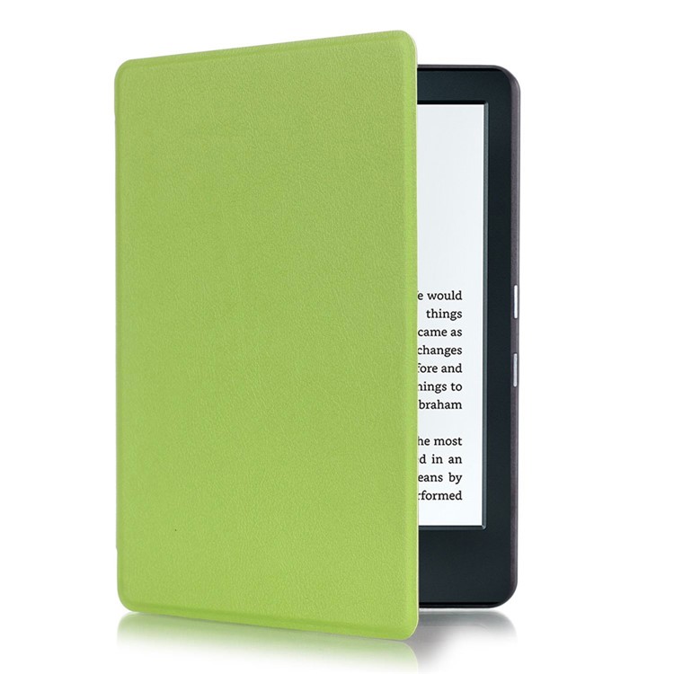PU Leather Smart Case Cover for Amazon Kindle (2016) - Green-4