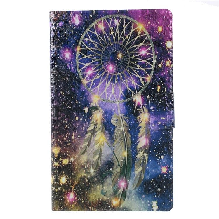 For Amazon Kindle 8th Generation 2016 Pattern Printing Leather Stand Protective Shell - Dream Catcher-1