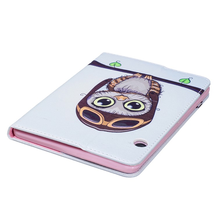 For Amazon Kindle Voyage Pattern Printing Leather Wallet Protective Cover - Adorable Owl-5